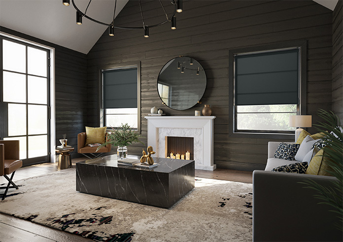 Rimini, Black - Twist&Fit Roller Blind - Image 7